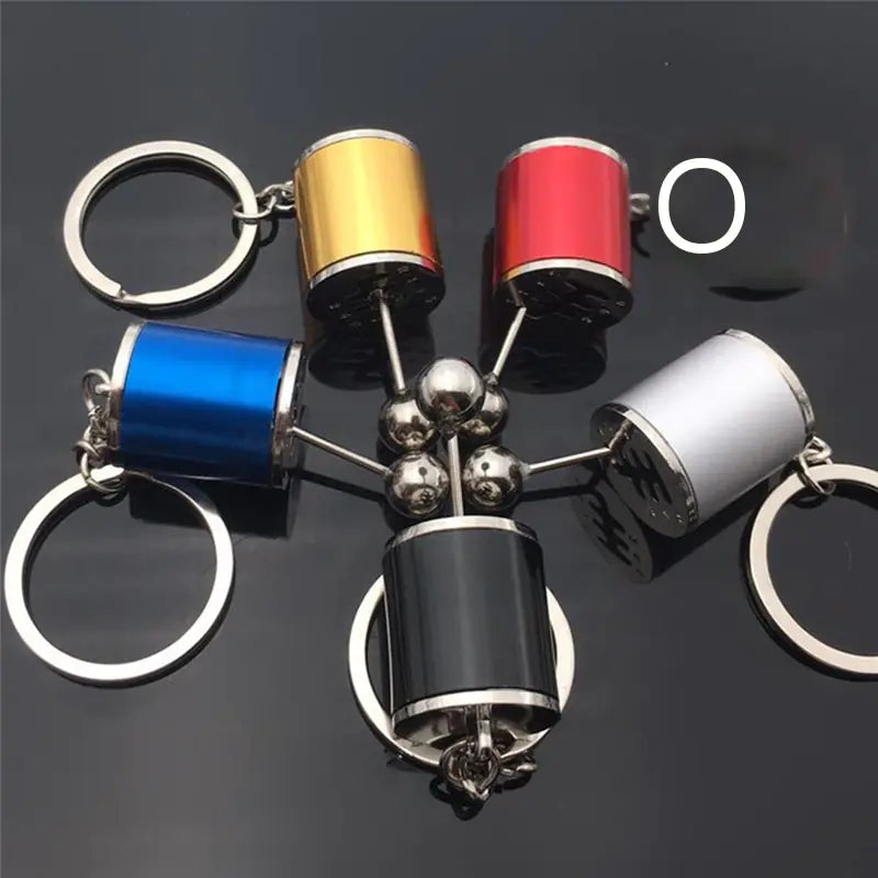 Mini Gearbox Keychain – Manual Transmission Style