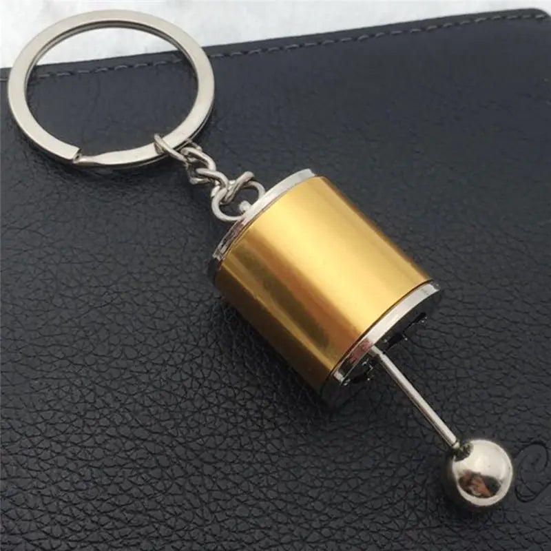 Mini Gearbox Keychain – Manual Transmission Style